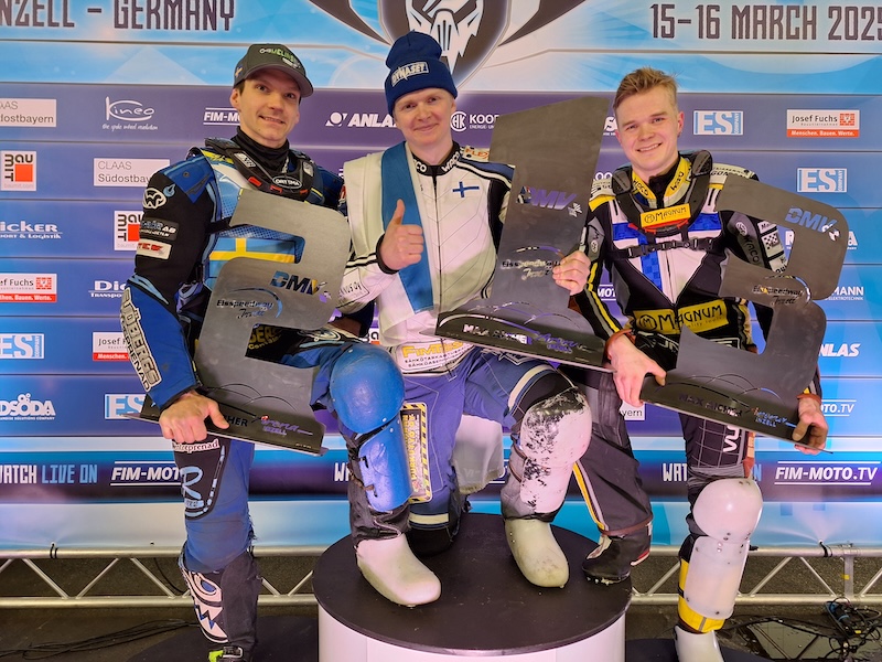 Eisspeedway in Inzell Tag 1